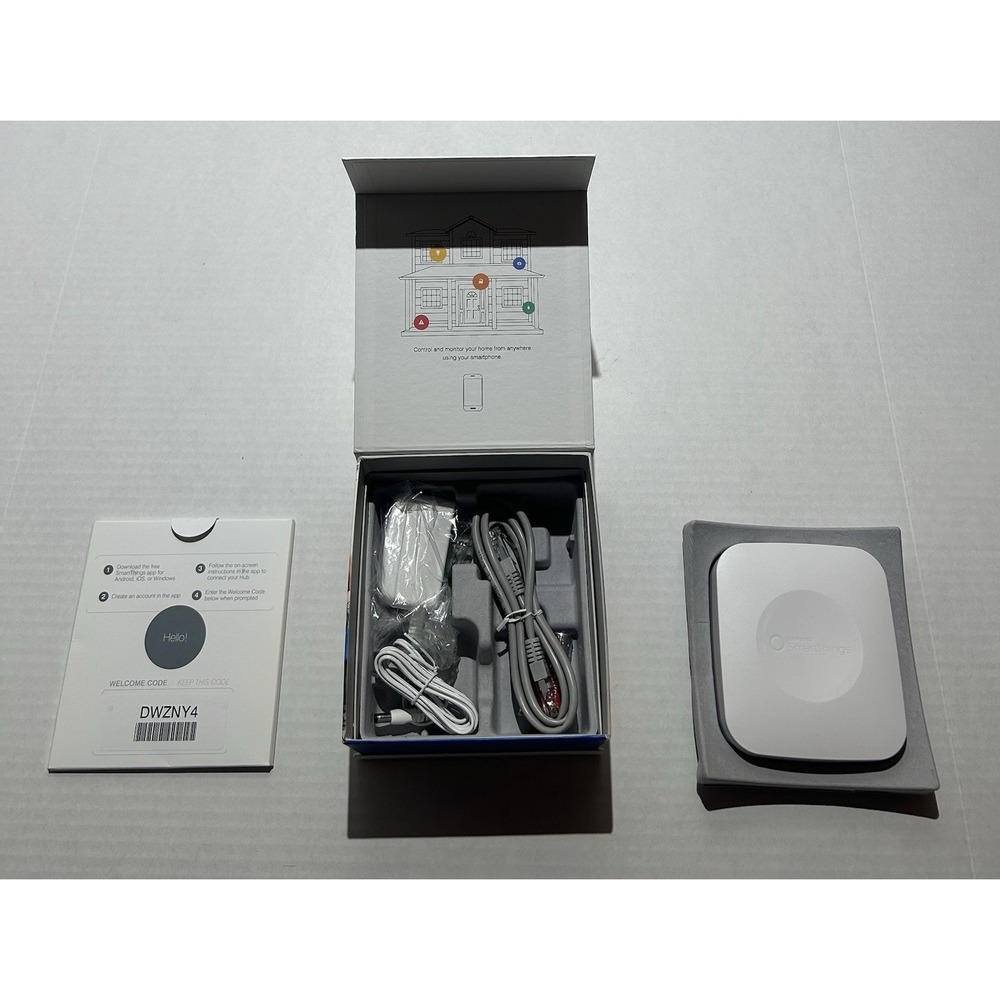 Samsung SmartThings Hub STH-ETH-250 Smart Home Hub (2nd Generation) - Picture 4 of 5